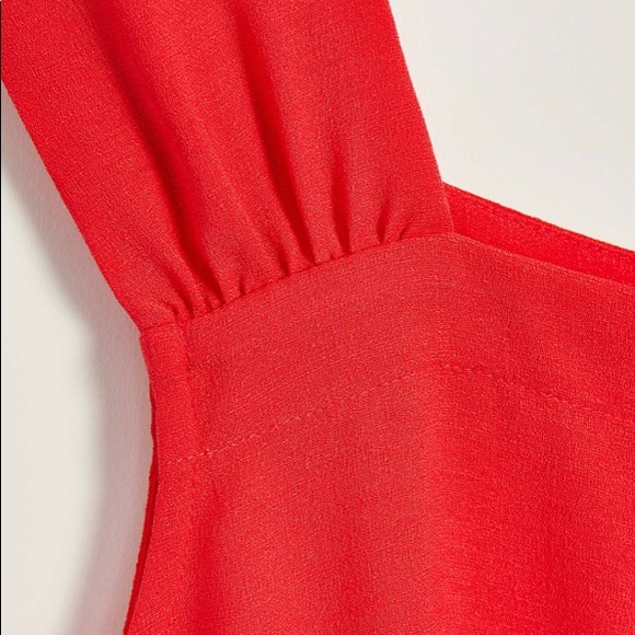 Square Neck Peplum Shell - Picture 3 of 3